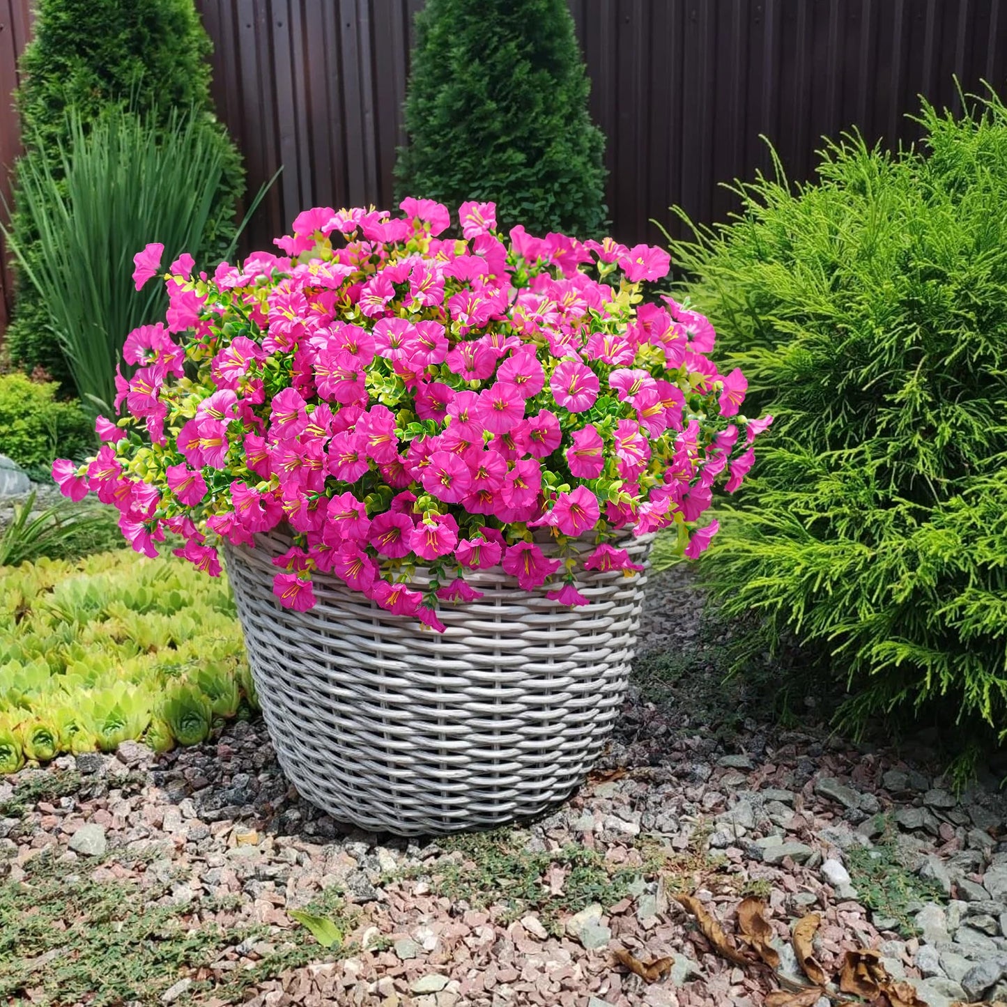 🔥 Utolsó nap –🔥 UV-sugárzásnak ellenálló műpetunia virágok