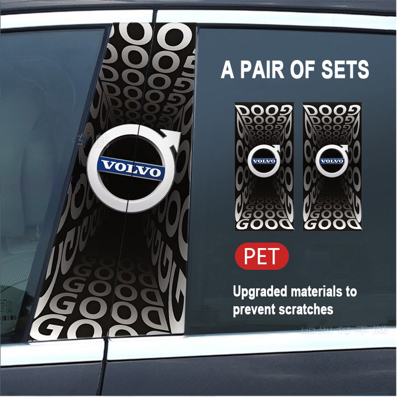 🔥Kiárusítás🔥2025-ös autó kreatív B-oszlop módosító HD védőfólia (2 db)