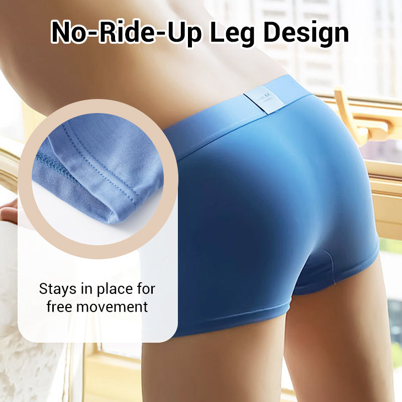 🐘Férfi légáteresztő boxeralsó 3D zsebbel🩲