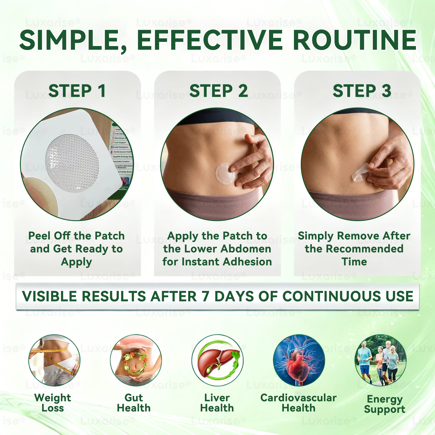 Hivatalos áruház | Luxarise® Moringa és Berberin 10 az 1-ben fejlett nanomikrotűs tapasz 📦 (naponta egyszer, 7 nap után látható változások) Ízületi problémák Elhízás, cukorbetegség, alvási apnoe és