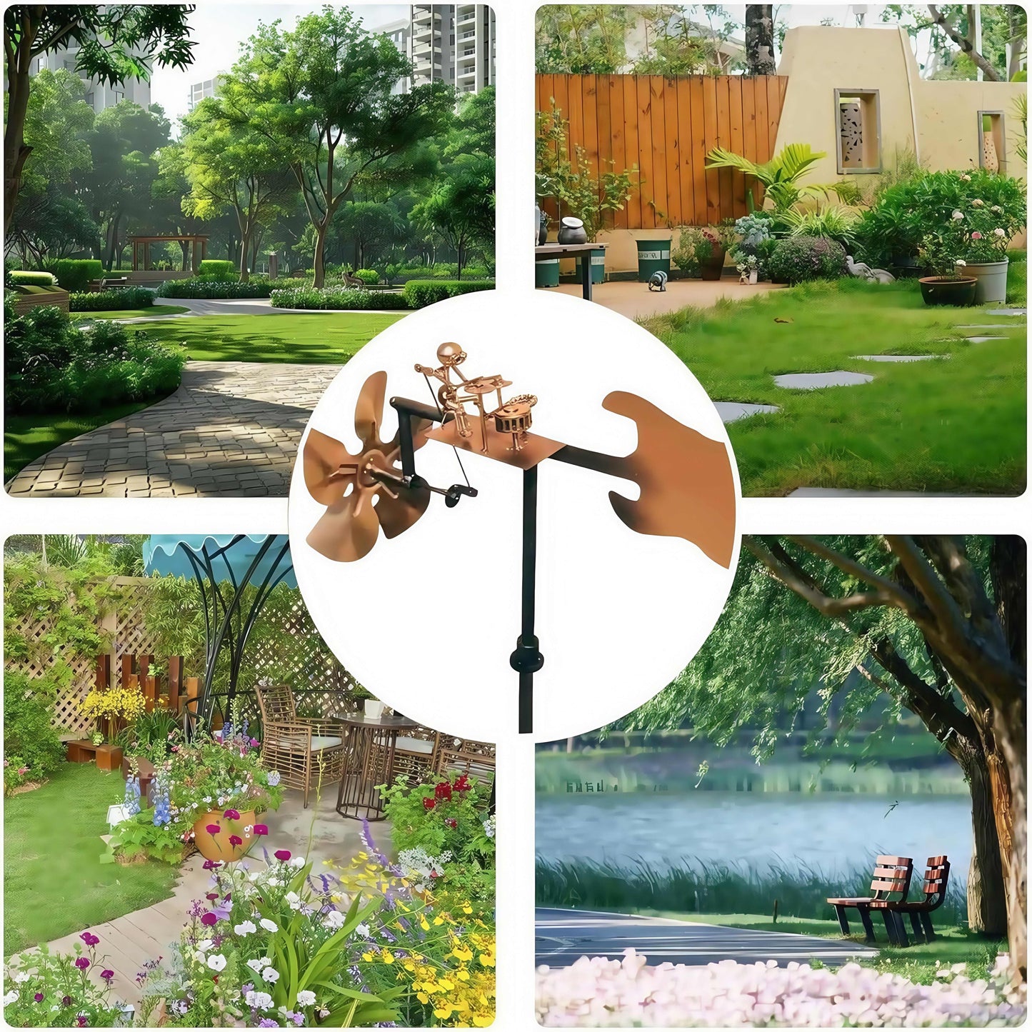 🔥Utolsó nap 49%-os kedvezménnyel🥁Korlátozott mennyiségű kézzel készített szélmalom rudakkal🎸