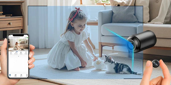 Mini vezeték nélküli biztonsági kamera