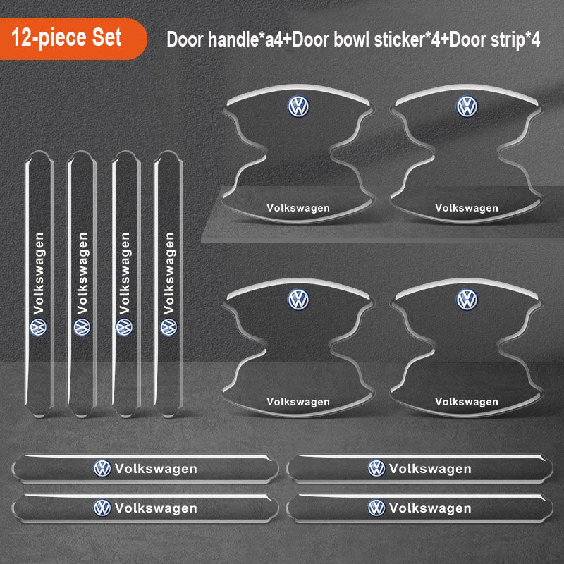 Sűrűsített autóajtó ragasztó logóval ✨8 db✨