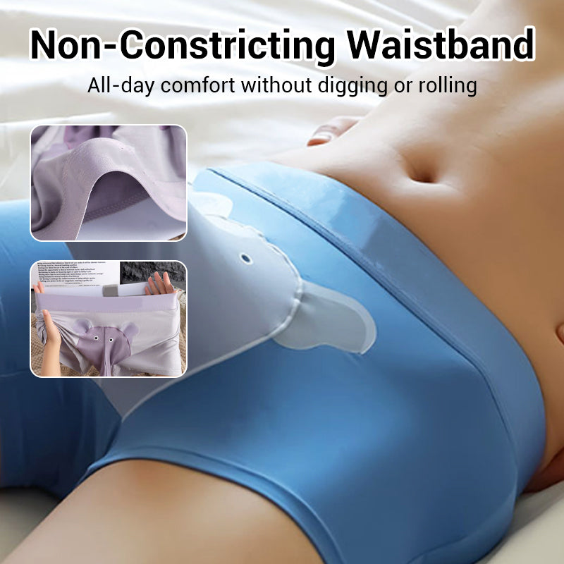 🐘Férfi légáteresztő boxeralsó 3D zsebbel🩲