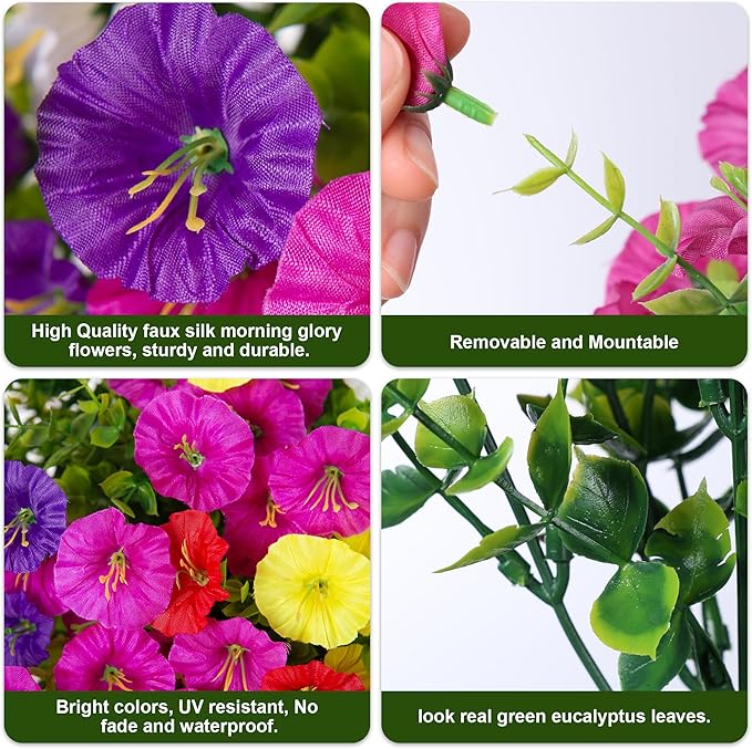 💥A legmagasabb minőségű, továbbfejlesztett anyag 🌸UV-álló és nem fakuló szulák (cserép nélkül)