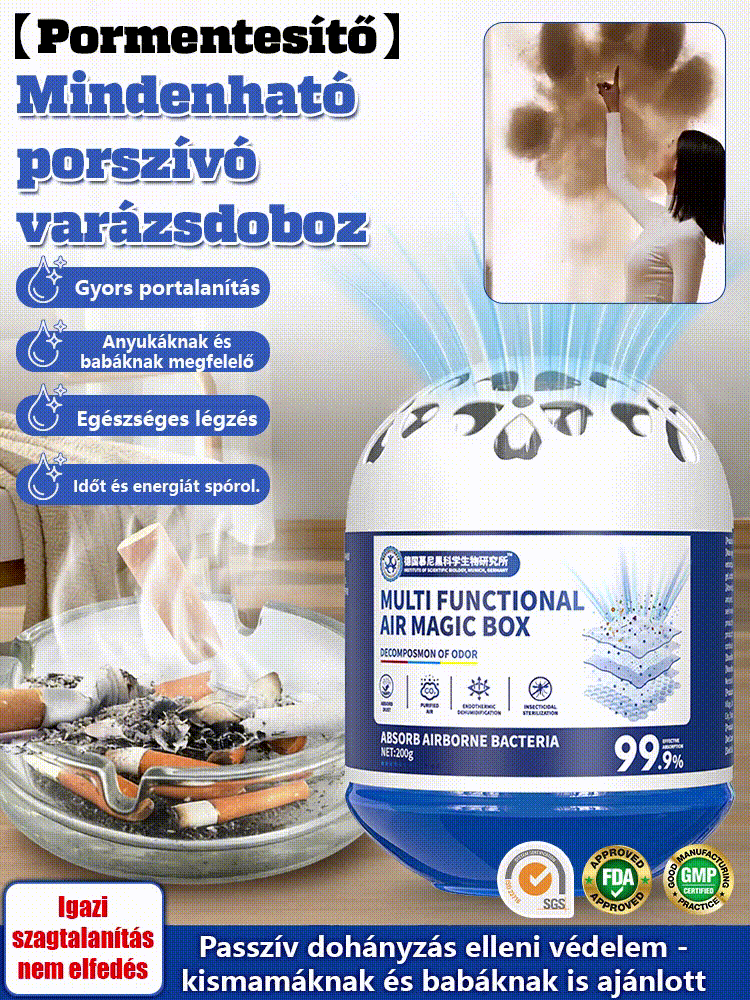 【Porálló Csodadoboz】Univerzális Porszívó