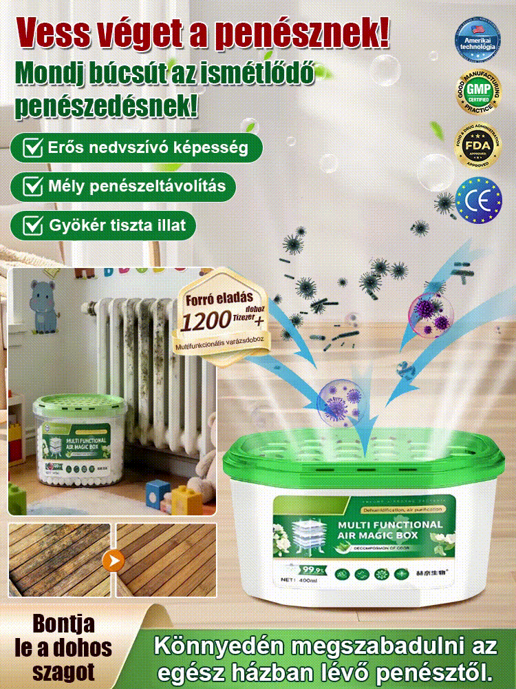 【Szuper erős penészeltávolító】Penészeltávolító varázsdoboz