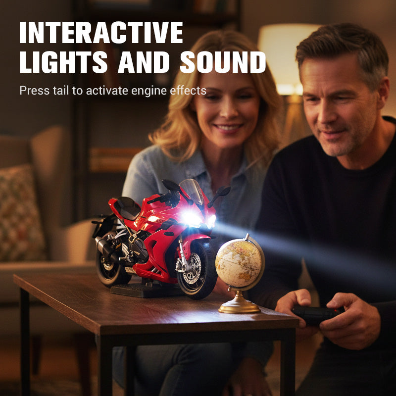 🔥Akciós ajánlatok - 1:12 méretarányú motorkerékpár-modell