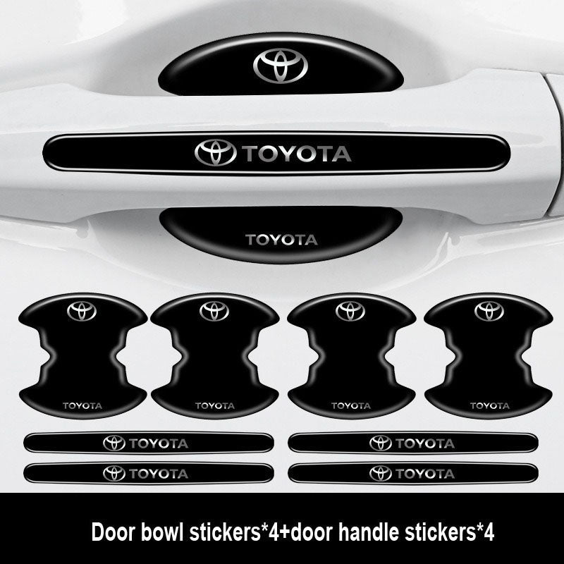 Sűrűsített autóajtó ragasztó logóval ✨8 db✨