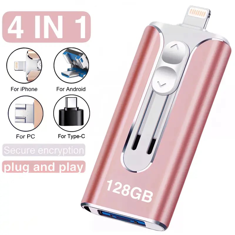 FileNest 4 az 1-ben USB külső memória