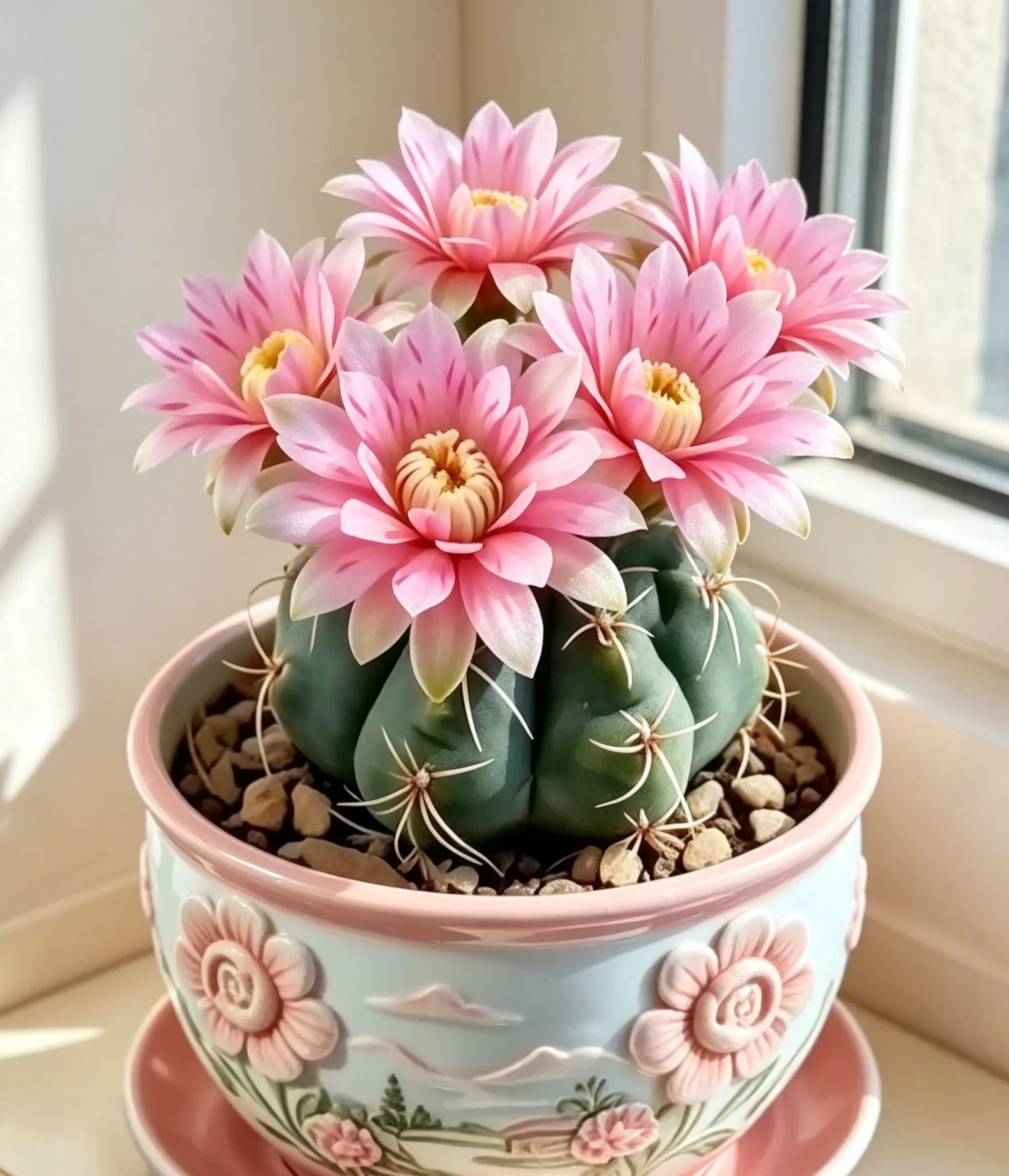 🌵 Ismerd meg új legjobb barátodat – a Gymnocalycium baldianum kaktuszt! 💕
