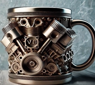 3D Formázott Bögre - A design és funkció tökéletes egyensúlya