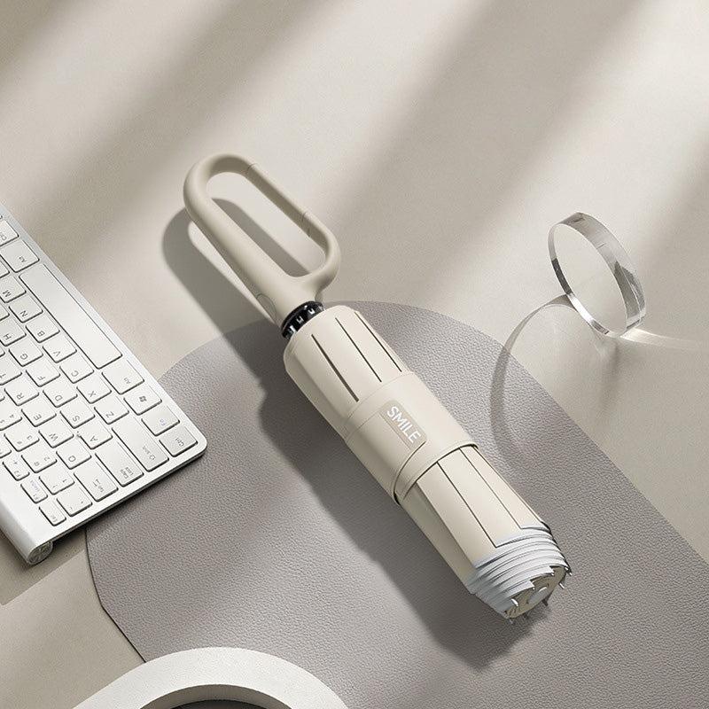 ☂️✨ Fényvisszaverő biztonsági csíkos esernyő! Fordított tágulás és összehúzódás fröccsenő víz nélkül, jó láthatóság homályos környezetben