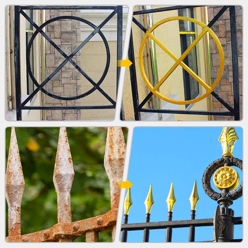 💛Időjárásálló, vízbázisú festék arany színben