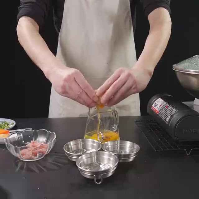 304-es rozsdamentes acélból készült tojásfőző