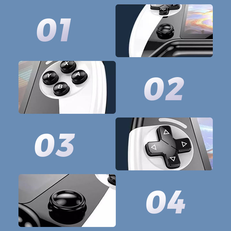 🎁Sokoldalú és szórakoztató hordozható játékkonzol