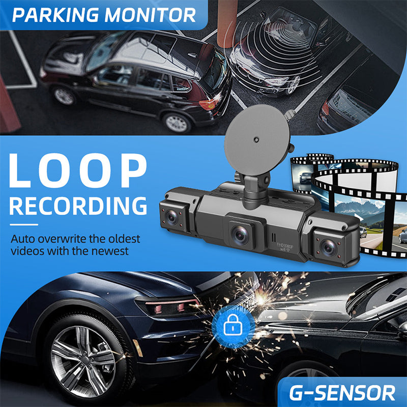 🔥4CH HD autós kamera éjjellátóval