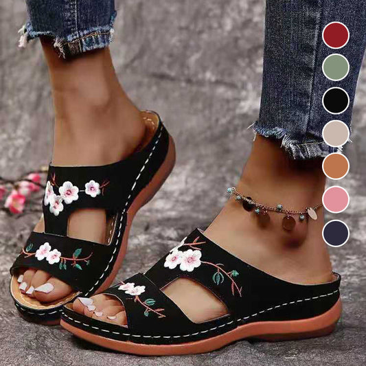 🏖️Kényelmes női, nyitott orrú platformpapucs