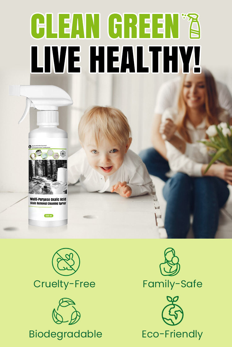 🌿Nagy hatékonyságú oxálsav-folttisztító