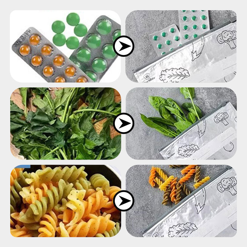 ✨ Újrafelhasználható alumínium fólia zárható tároló zsákok