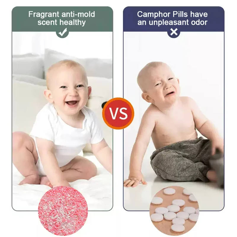 ⏳ Korlátozott idejű ajánlat⏰Virágos illatú molyirtó golyócskák