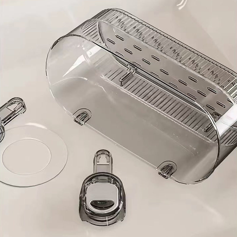 Forradalmi fali rendező tapadókorongokkal – Tökéletes rend a konyhában és a fürdőszobában! 🏠✨