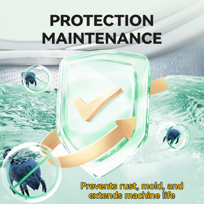 ⏳ Vásárlás 2 kap 1 ingyen 🧼💦 Szag- és penészeltávolító mosógép-tisztító ✨