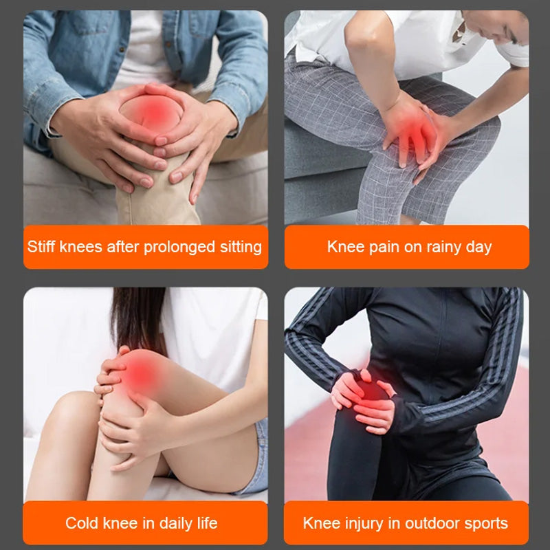 Dot Matrix Wormwood csúszásgátló meleg térdvédő