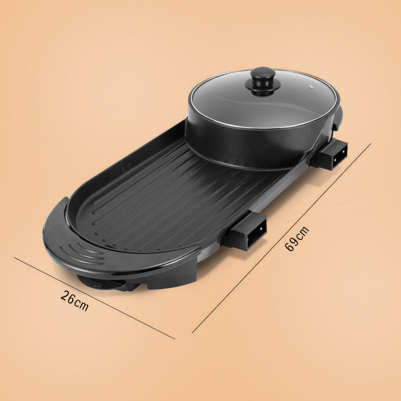 Kombinált grill és forró edény