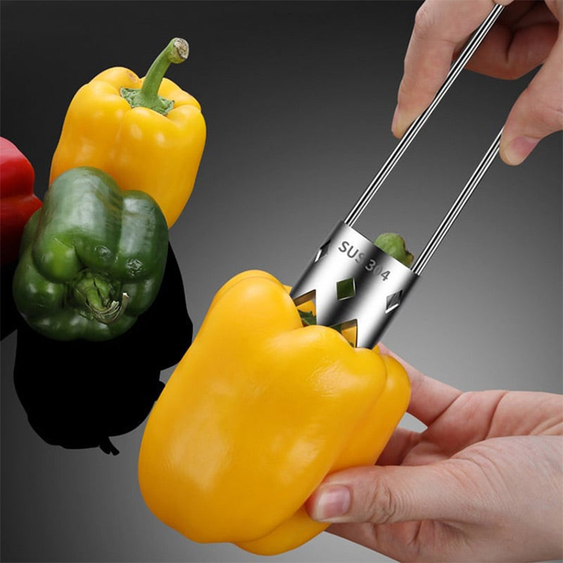 【✨Vásárolj egyet, kapsz egyet ingyen】🍅Univerzális rozsdamentes acél gyümölcs- és zöldségmagozó