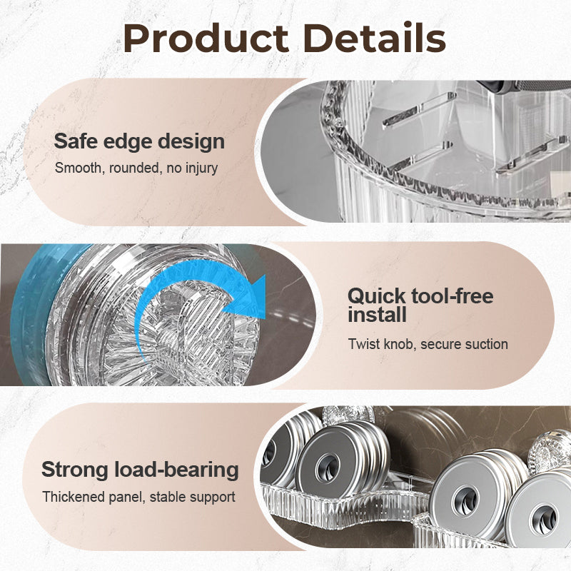 🔥🌿 Univerzális Levehető Csaptelep Tároló Állvány 🛁✨