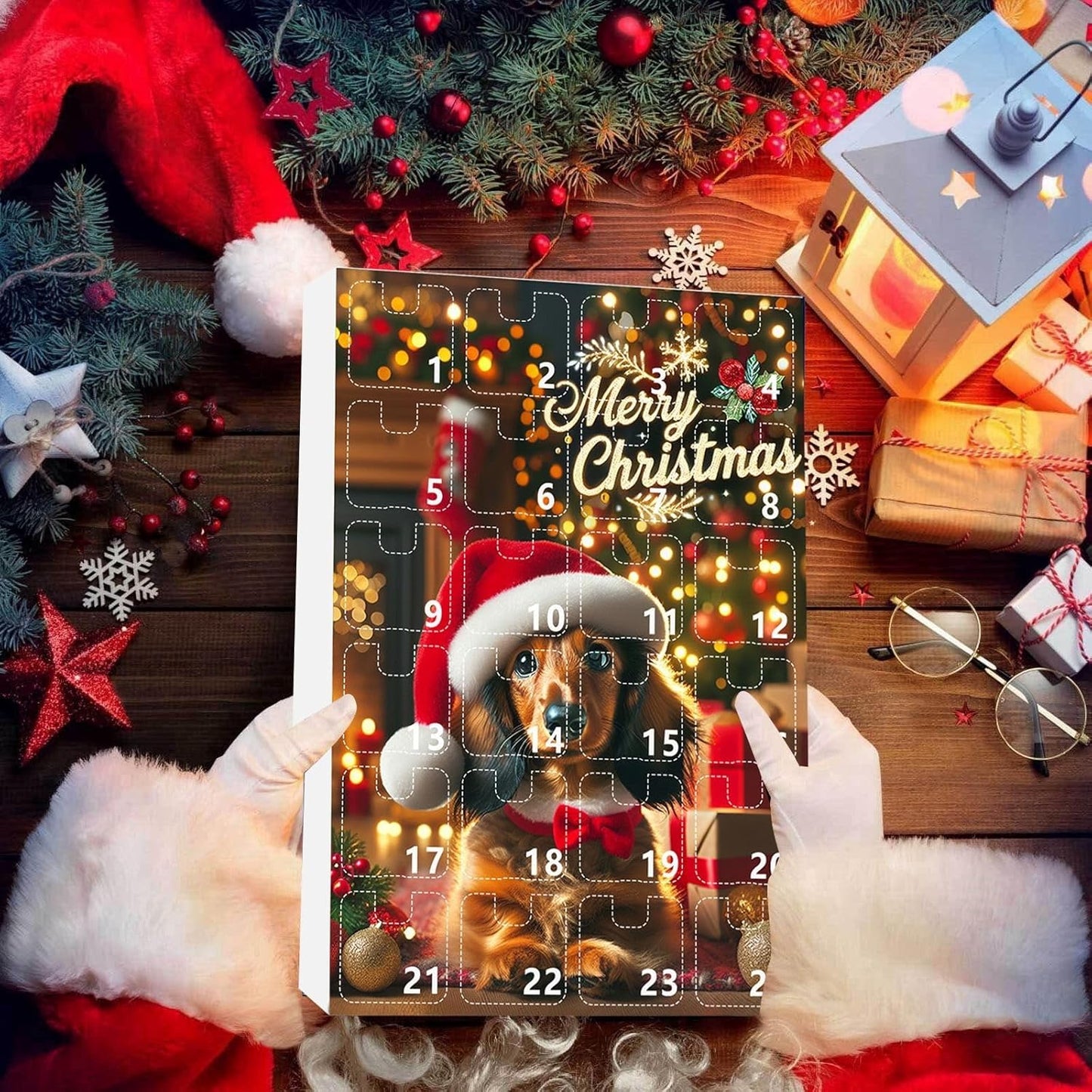 🎅2025 Karácsonyi tacskó adventi naptár🎁