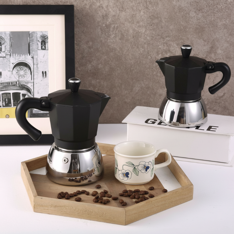 🔥Korlátozott idejű karácsonyi ajánlat: 50% kedvezmény🔥Klasszikus alumínium asztali kávéskanna