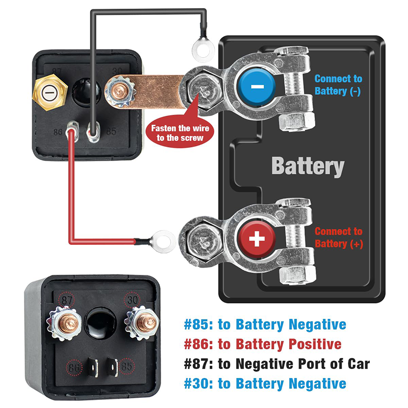 🚗Korlátozott idő 50% -os kikapcsolás 🔋 Autó távoli kikapcsoló kapcsoló, Anti Power Loss eszköz