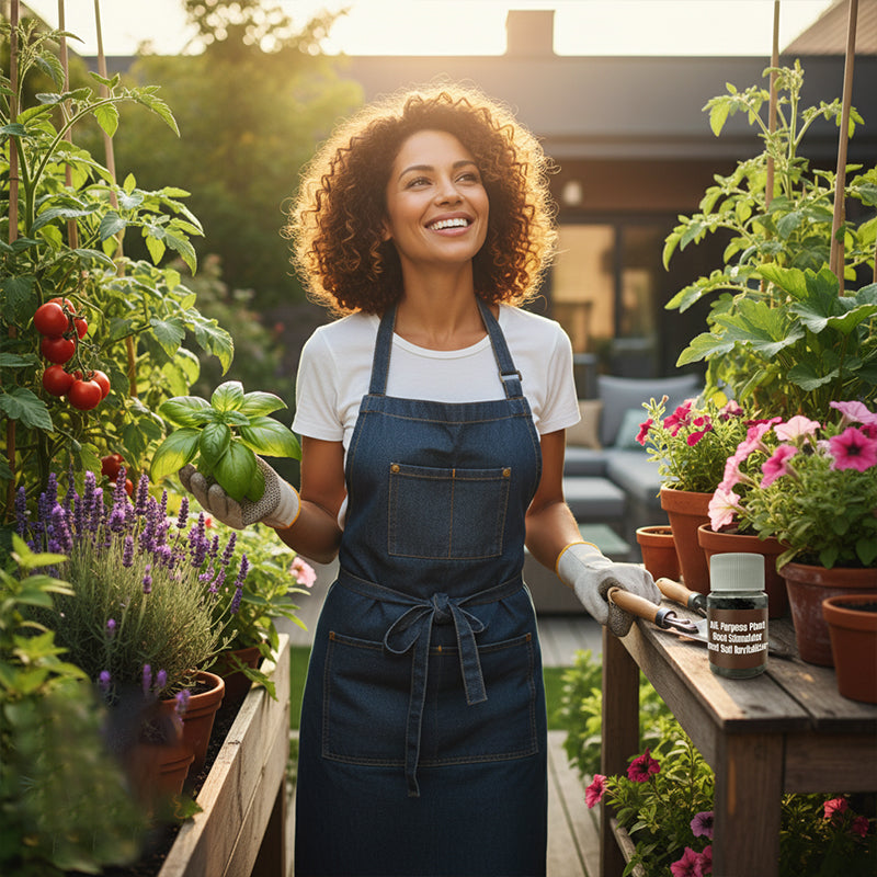 Univerzális növényi gyökérstimulátor és talajrevitalizáló