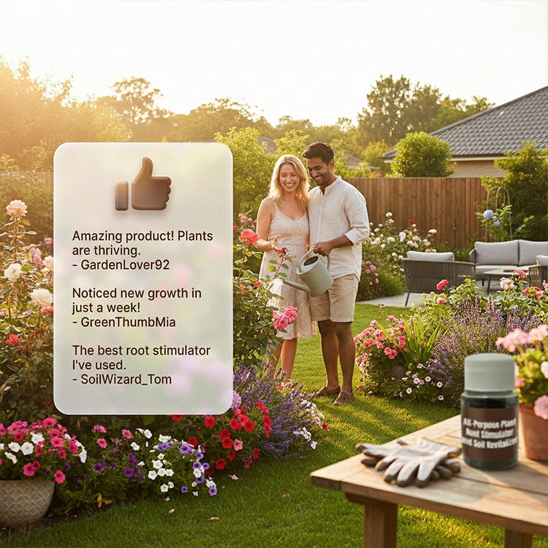 Univerzális növényi gyökérstimulátor és talajrevitalizáló