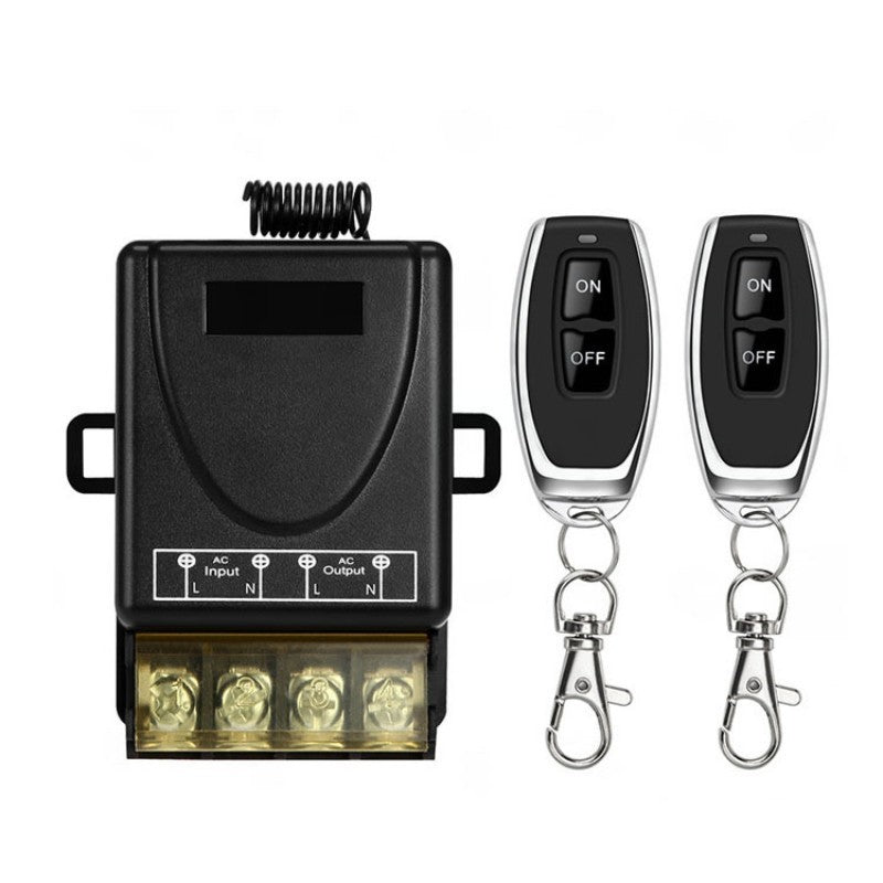 Vezeték nélküli távirányító kapcsoló és vevő, kábelezés nélkül