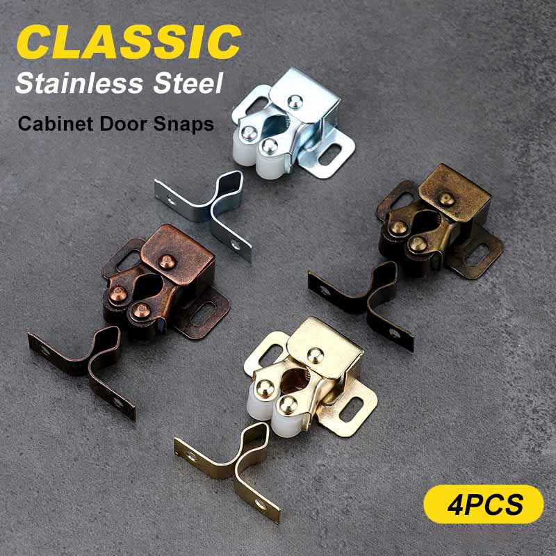 🔥Klasszikus szekrényajtó rozsdamentes acél patentok