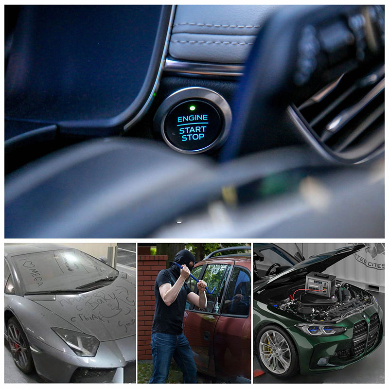 🚗⚡Távirányítású 12V/24V-os autóakkumulátor-leválasztó kapcsoló🔋