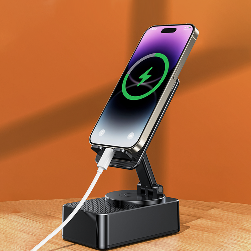 📱3 az 1-ben telefon tartó Bluetooth hangszóróval és power bankkal