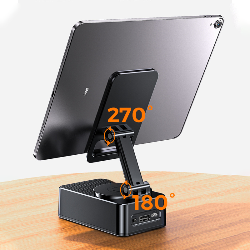 📱3 az 1-ben telefon tartó Bluetooth hangszóróval és power bankkal