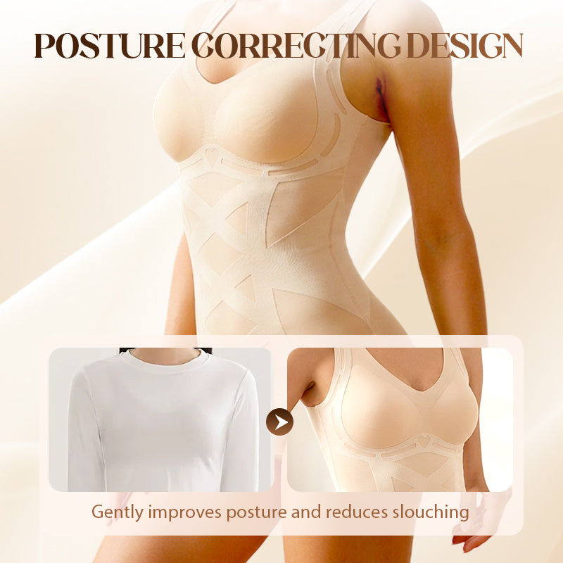 💃Varratmentes, alakformáló camisole beépített melltartóval✨