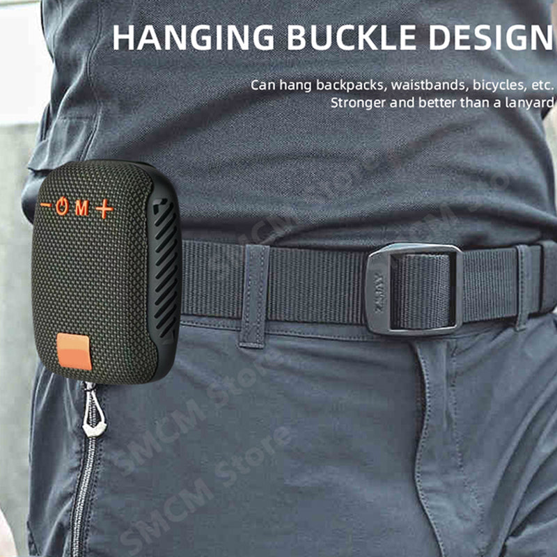 🎵Vízálló kerékpáros Bluetooth hangszóró – IPX5, TWS sztereó és TF kártya támogatás🚲