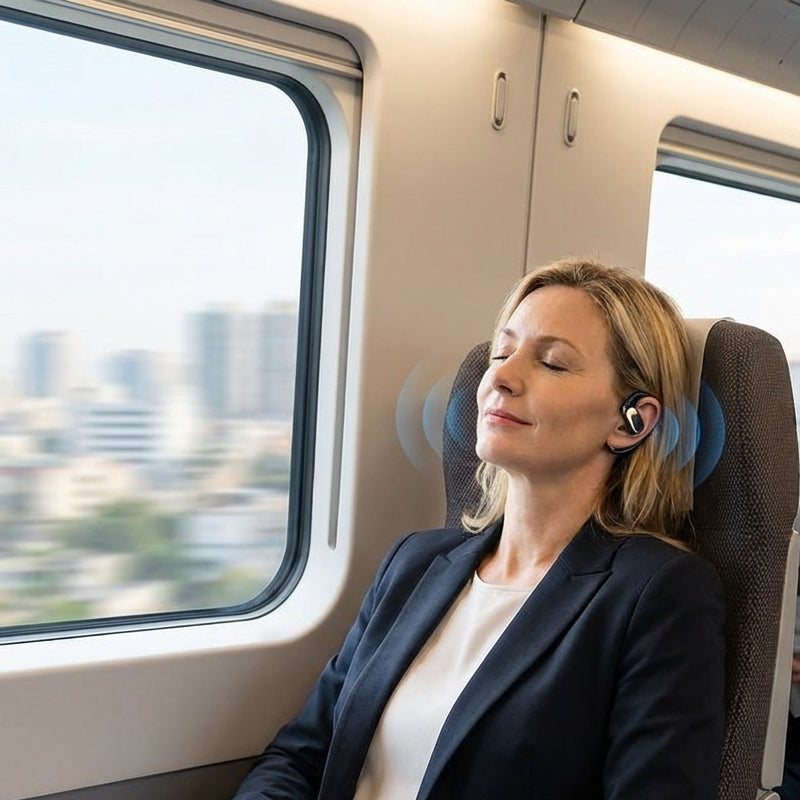 🎧 Nyitott fejhallgató 72 órás akkumulátor-üzemidővel, biztonságos illeszkedés edzéshez és utazáshoz ✨