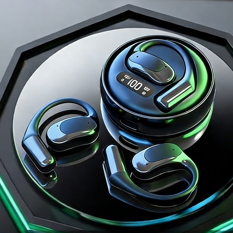 🎧 Nyitott fejhallgató 72 órás akkumulátor-üzemidővel, biztonságos illeszkedés edzéshez és utazáshoz ✨