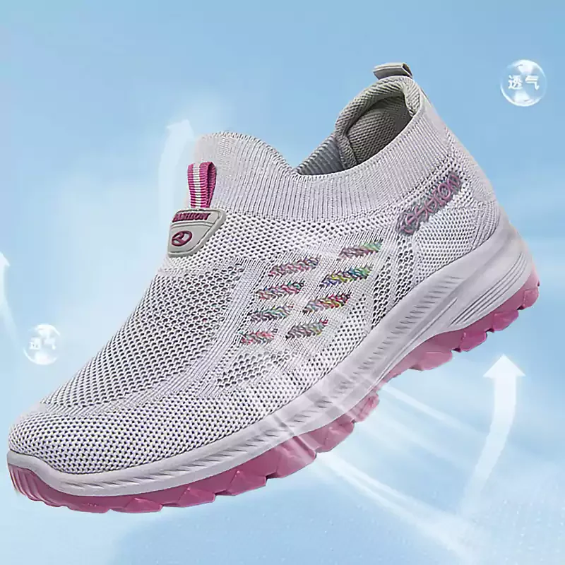 👟 Fly Knit ortopéd cipő – ívelt talptámasz, lélegző és párnázott 🦶✨🩺