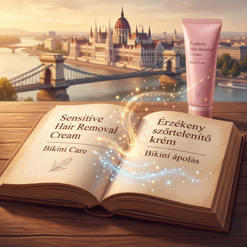 🧴🌸 Kíméletes szőrtelenítő krém – néhány perc alatt bársonyosan sima bőr!✨