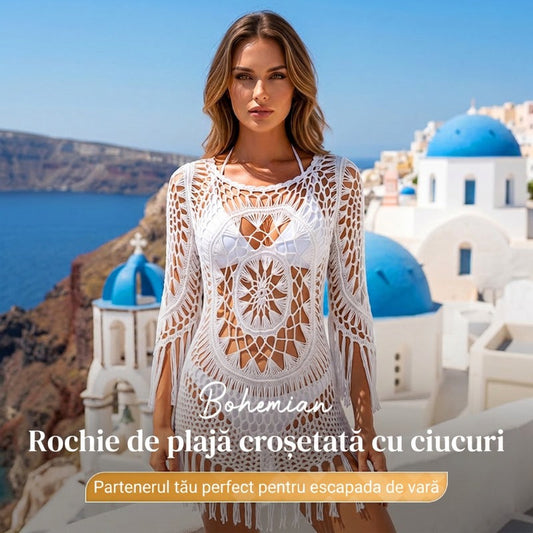 🌸 Horgolt fürdőruha – Bohém stílus, kényelmes és tökéletes a 2026-os nyarra! 🌞👙